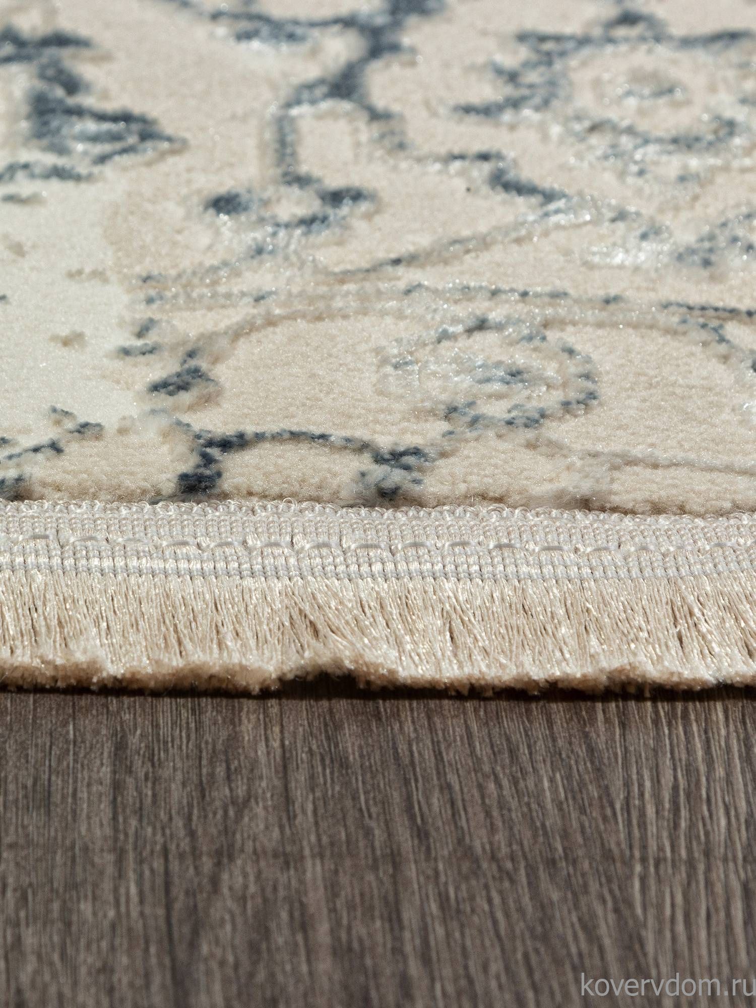 Ковер MIKONOS F584AH CREAM / D.BLUE Овал Ковер MIKONOS F584AH CREAM / D.BLUE Овал