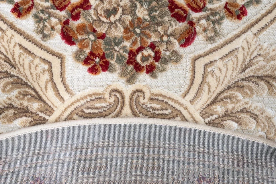 Рельефный ковер из вискозы GENOVA 38388 6262 60 Овал