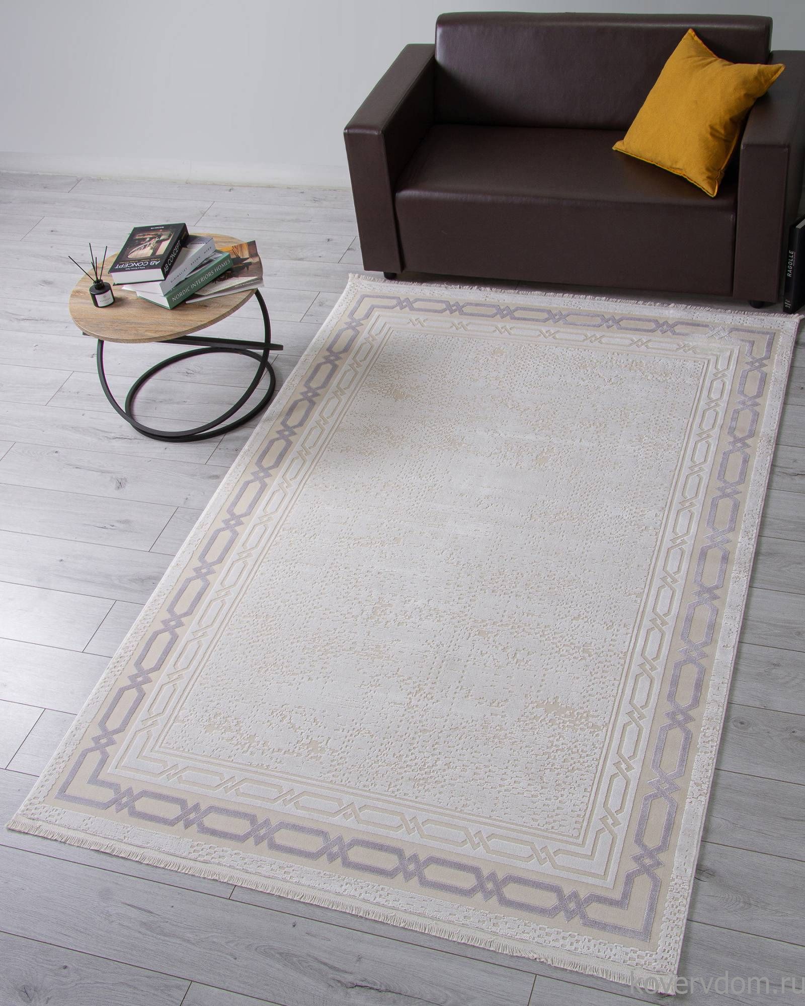 Ковер ANATOLIA 34069A WHITE / BEIGE