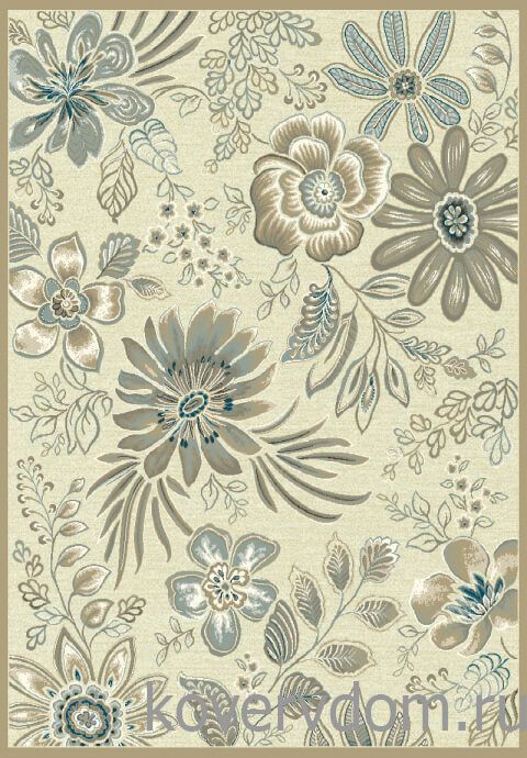 Рельефный ковер из вискозы GENOVA 38338 6525 61 Цветы Рельефный ковер из вискозы GENOVA 38338 6525 61 Цветы