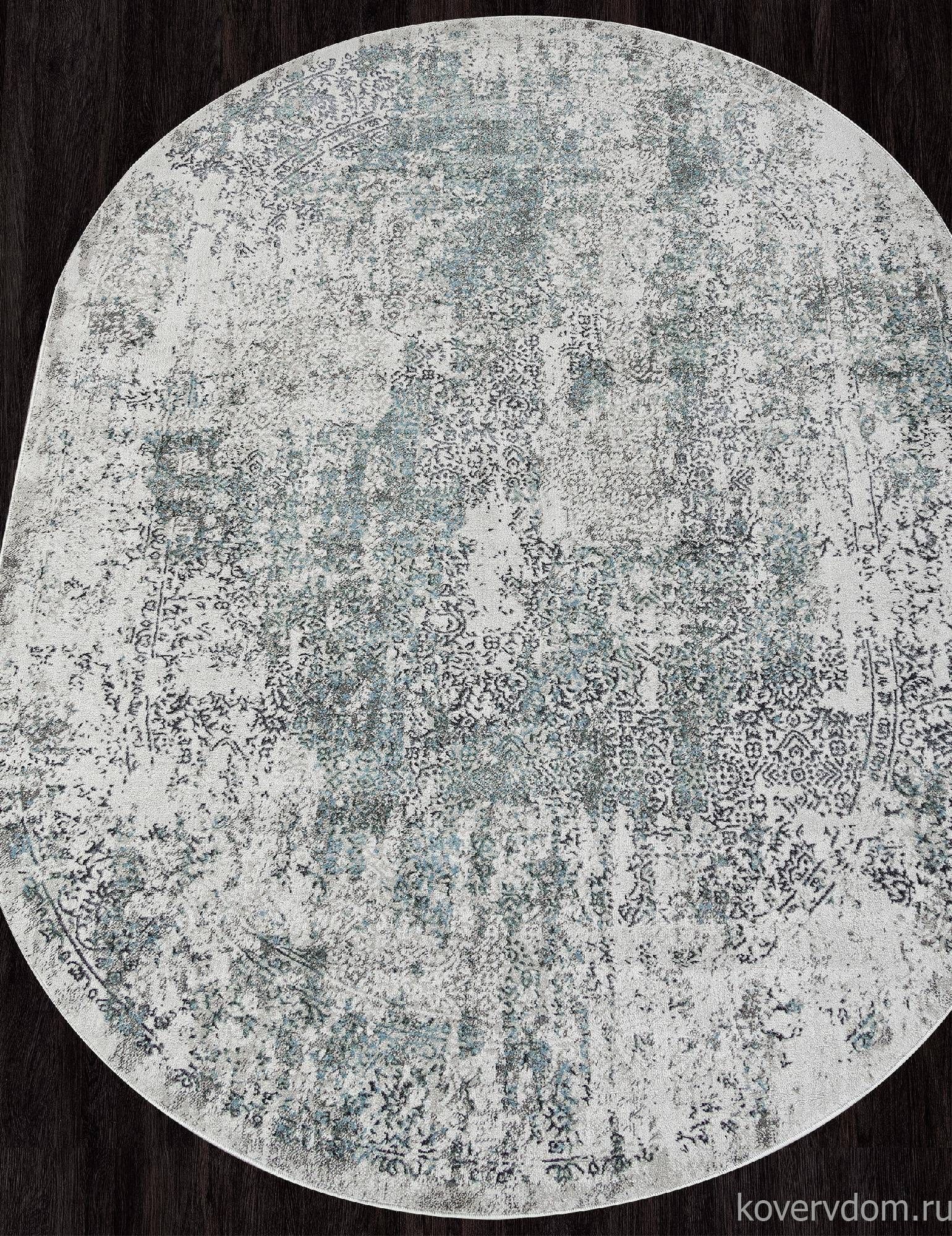 Ковер SAFARI 02475F BLUE / GREY Овал Ковер SAFARI 02475F BLUE / GREY Овал