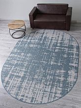 Ковер гипоаллергенный искусственный KAIR-A S131 BLUE Овал