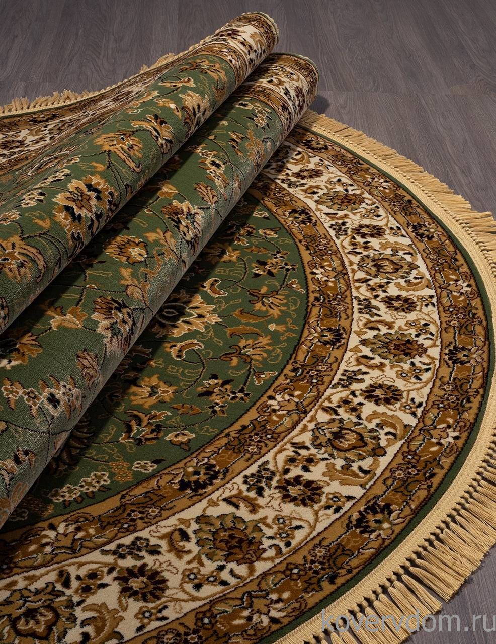 Ковер BUHARA 5471 GREEN Овал