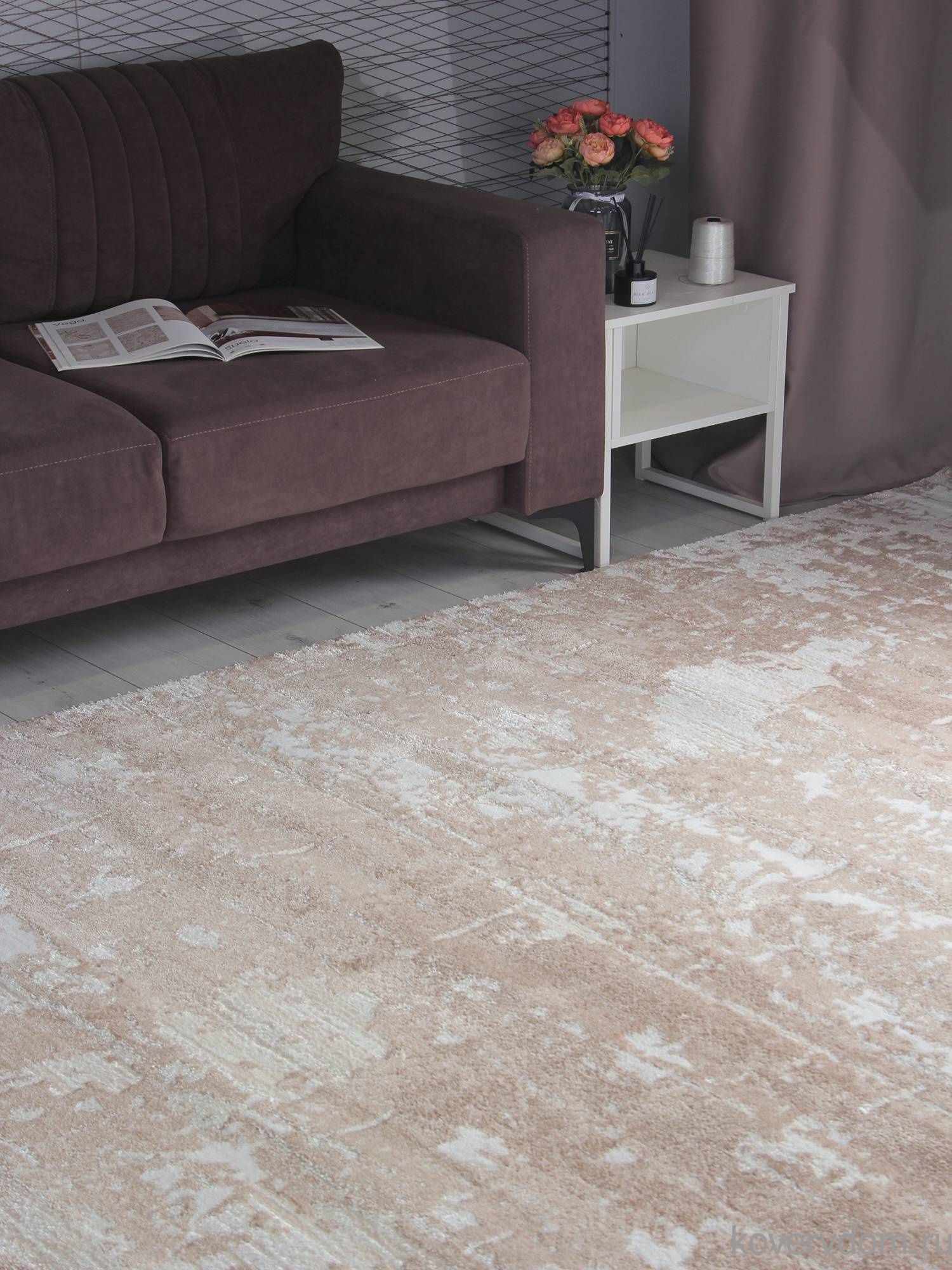 Ковер ALABAMA F174 LIGHT BEIGE