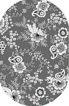 Ковер Графит 30760-37 ОВАЛ