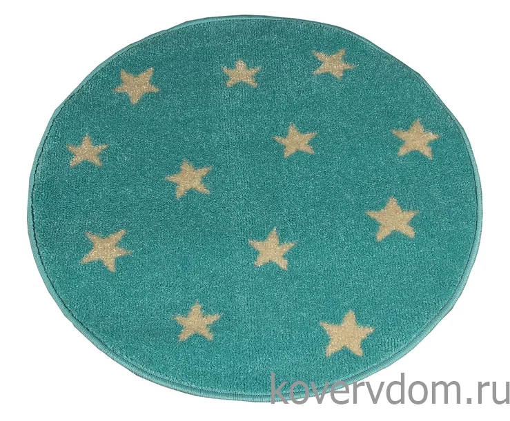 Ковер детский FUNKY TOP STARF blue ROUND Ковер детский FUNKY TOP STARF blue ROUND