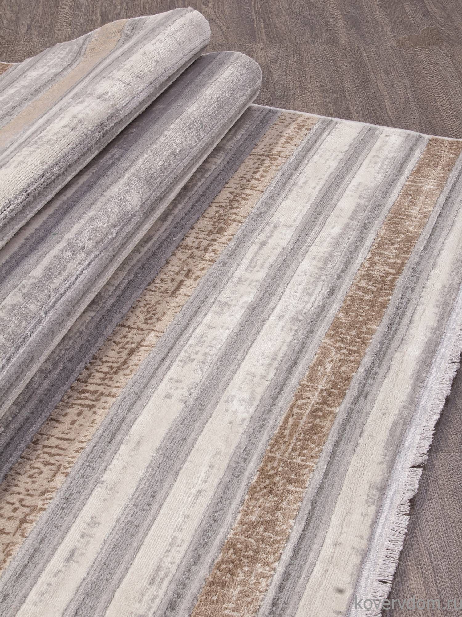 Ковер ALANYA 23903A L.GREY / BROWN