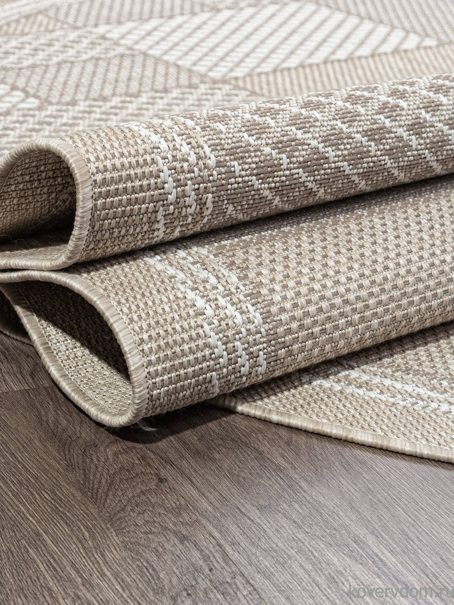 Ковер-циновка KAIR-A S148 BEIGE Овал