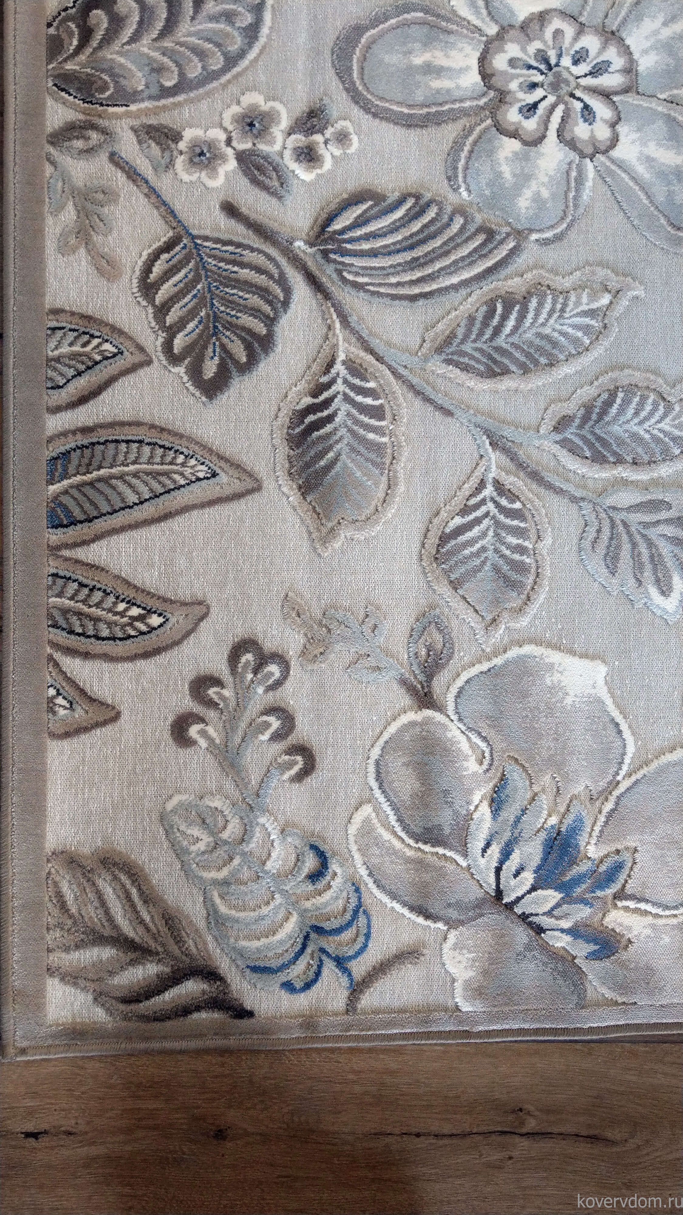 Рельефный ковер из вискозы GENOVA 38338 6525 61 Цветы Рельефный ковер из вискозы GENOVA 38338 6525 61 Цветы