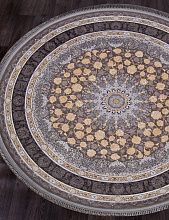 Ковер FARSI 1200 G258 GRAY Круг