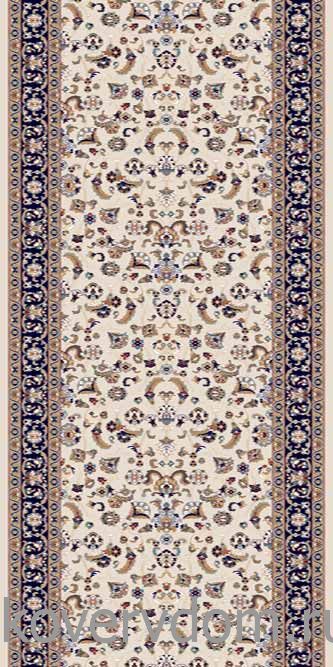 Ковровая Дорожка SHAHREZA d210 CREAM-NAVY 2
