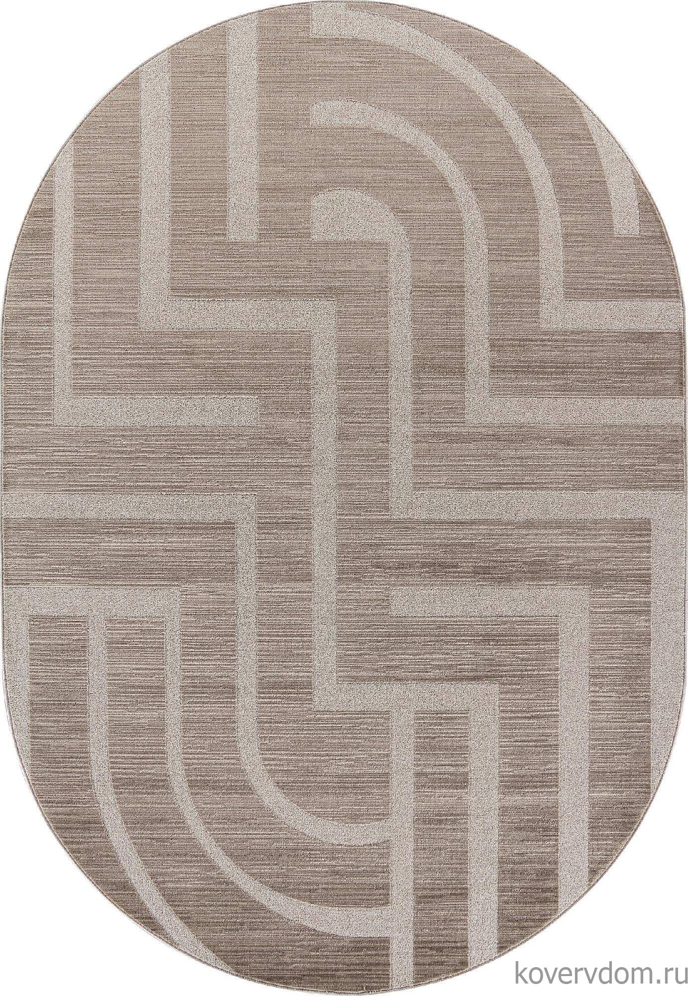 Ковер DIOS F439 BEIGE Овал