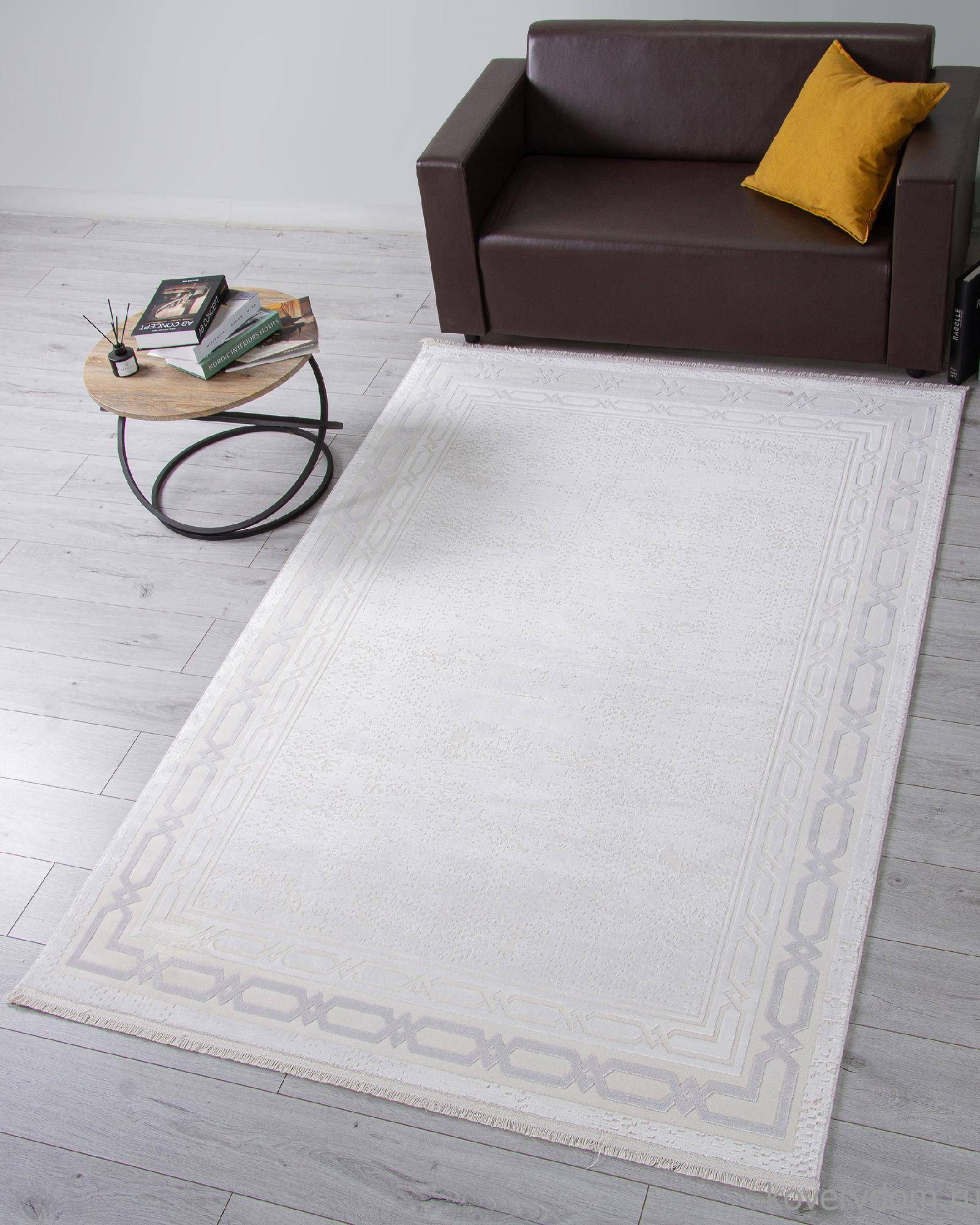 Ковер ANATOLIA 34069A WHITE / BEIGE