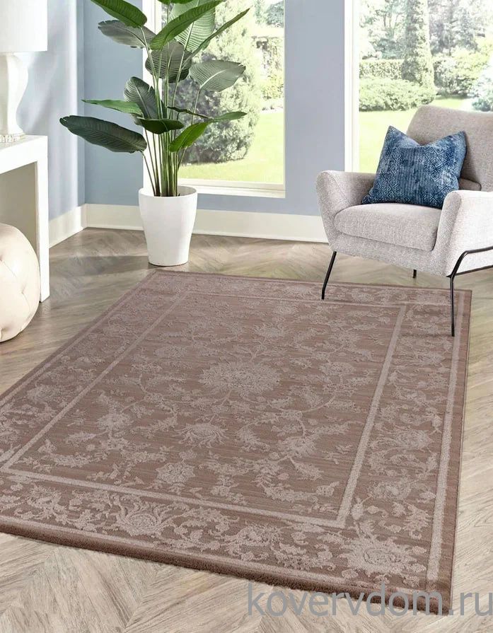 Ковер Milana-A 08495A L.Brown-L.Brown Ковер Milana-A 08495A L.Brown-L.Brown