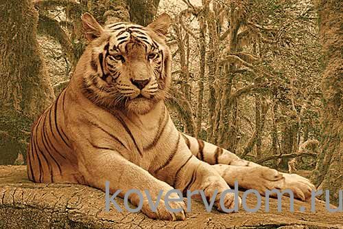 Ковер DA VINCI FAUNA Z902 BROWN Тигр Ковер DA VINCI FAUNA Z902 BROWN Тигр