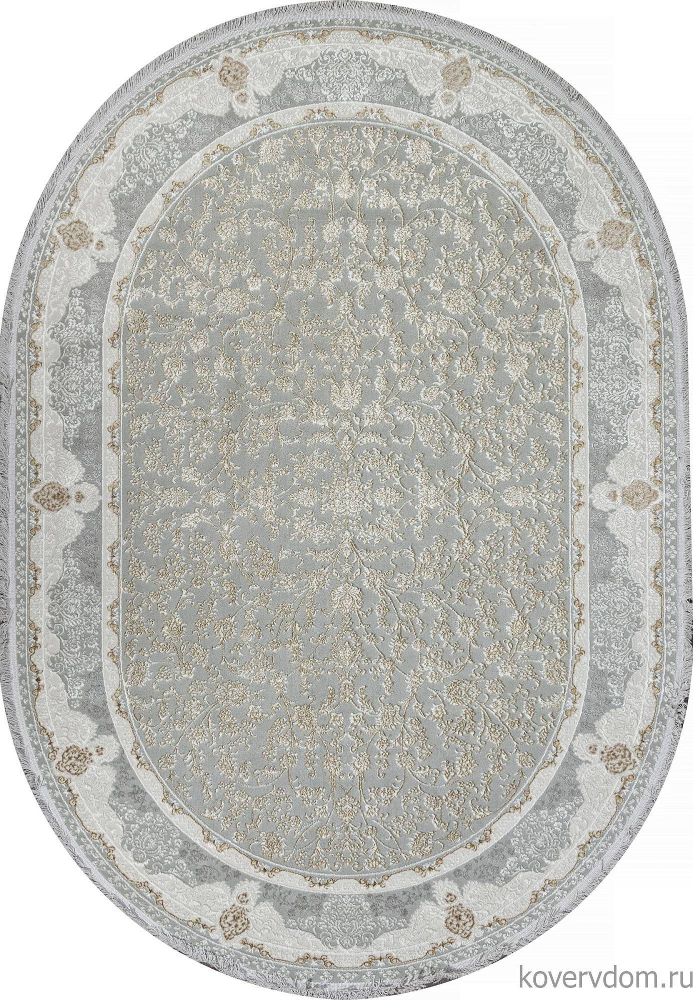 Ковер SANDALI 30219Z GREY / CREAM Овал Ковер SANDALI 30219Z GREY / CREAM Овал