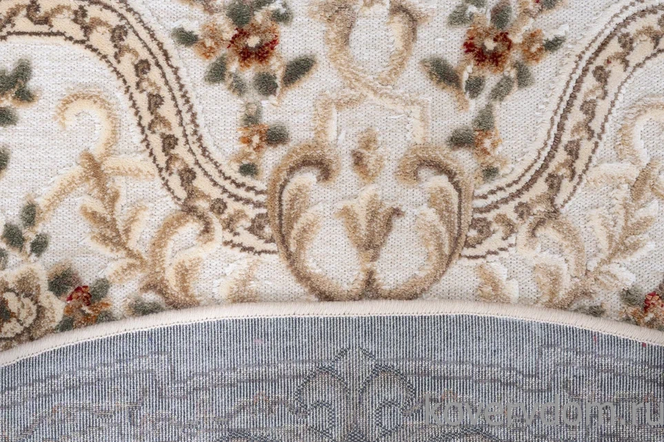 Рельефный ковер из вискозы GENOVA 38093 626260 ОВАЛ