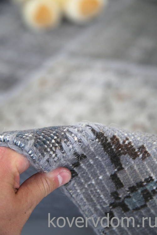 Винтажный ковер 100% шерсть пэчворк R-8105