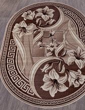 Круглый ковер GAVANA D187 BEIGE Овал