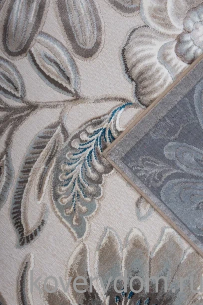 Рельефный ковер из вискозы GENOVA 38338 6525 61 Цветы Рельефный ковер из вискозы GENOVA 38338 6525 61 Цветы