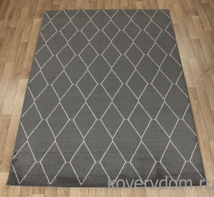 Ковер Ambiance 81228 Anthracite-Silver
