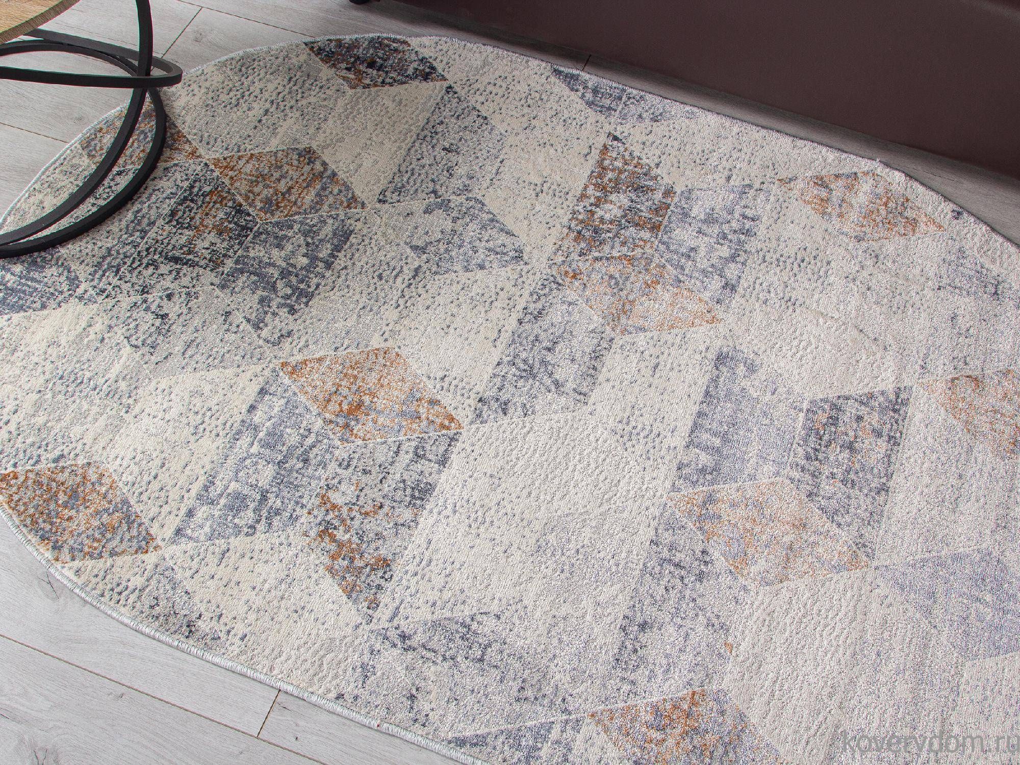 Ковер ZUMMA F257 ORANGE Овал Ковер ZUMMA F257 ORANGE Овал