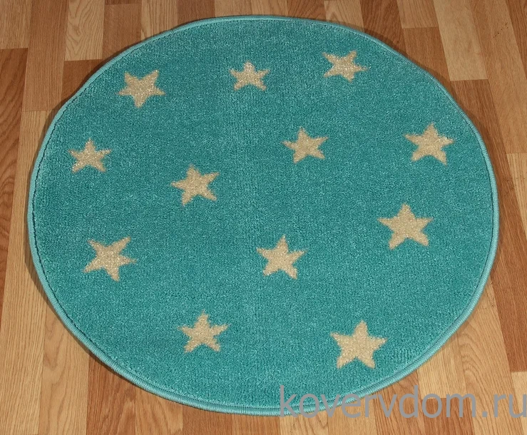 Ковер детский FUNKY TOP STARF blue ROUND Ковер детский FUNKY TOP STARF blue ROUND