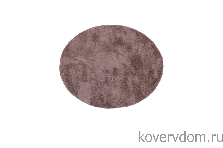 Ковер из искусственного меха Chic 1000A BROWN_3000 круг