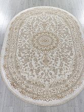 Ковер в классическом стиле в гостиную ESSA-A 27239A CREAM / BEIGE Овал
