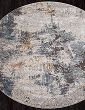 Круглый ковер SERENITY D742 BEIGE-BLUE Круг