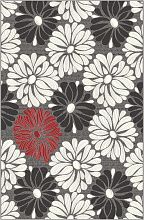 Ковер Графит 09-30841-04 ОВАЛ