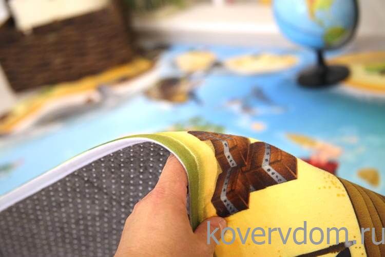 Детский развивающий 3D ковер Пираты Карибского Моря 86022 Детский развивающий 3D ковер Пираты Карибского Моря 86022