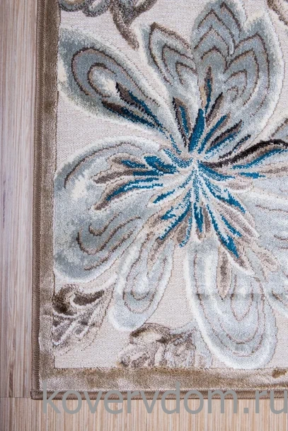 Рельефный ковер из вискозы GENOVA 38338 6525 61 Цветы Рельефный ковер из вискозы GENOVA 38338 6525 61 Цветы