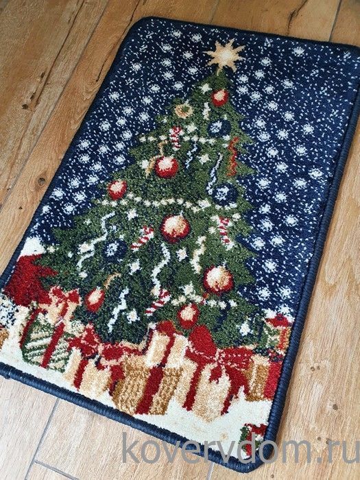Новогодний сувенирный коврик 90098