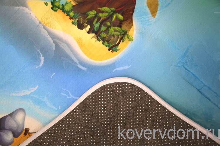 Детский развивающий 3D ковер Пираты Карибского Моря 86022 Детский развивающий 3D ковер Пираты Карибского Моря 86022