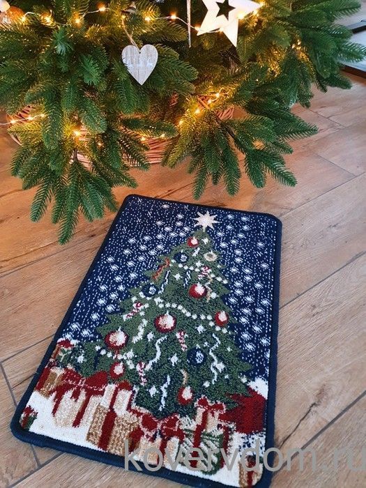 Новогодний сувенирный коврик 90098