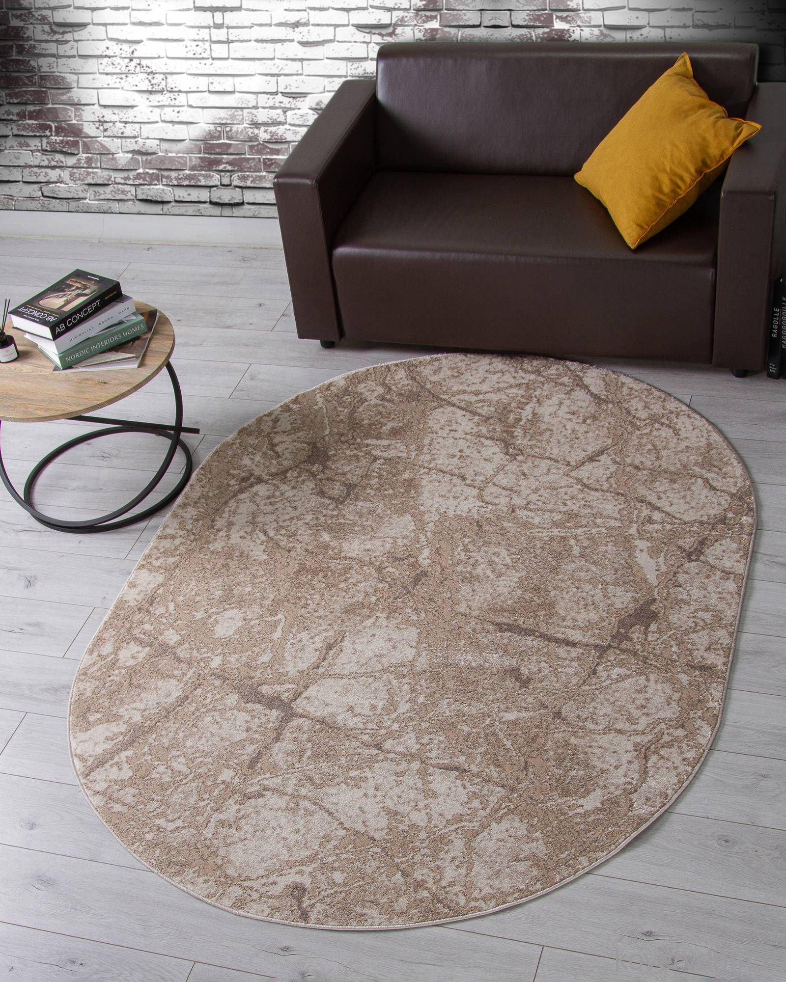 Ковер ALABAMA F175 BEIGE Овал Ковер ALABAMA F175 BEIGE Овал