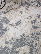 Пушистый ковер CUBA F269 BLUE Овал