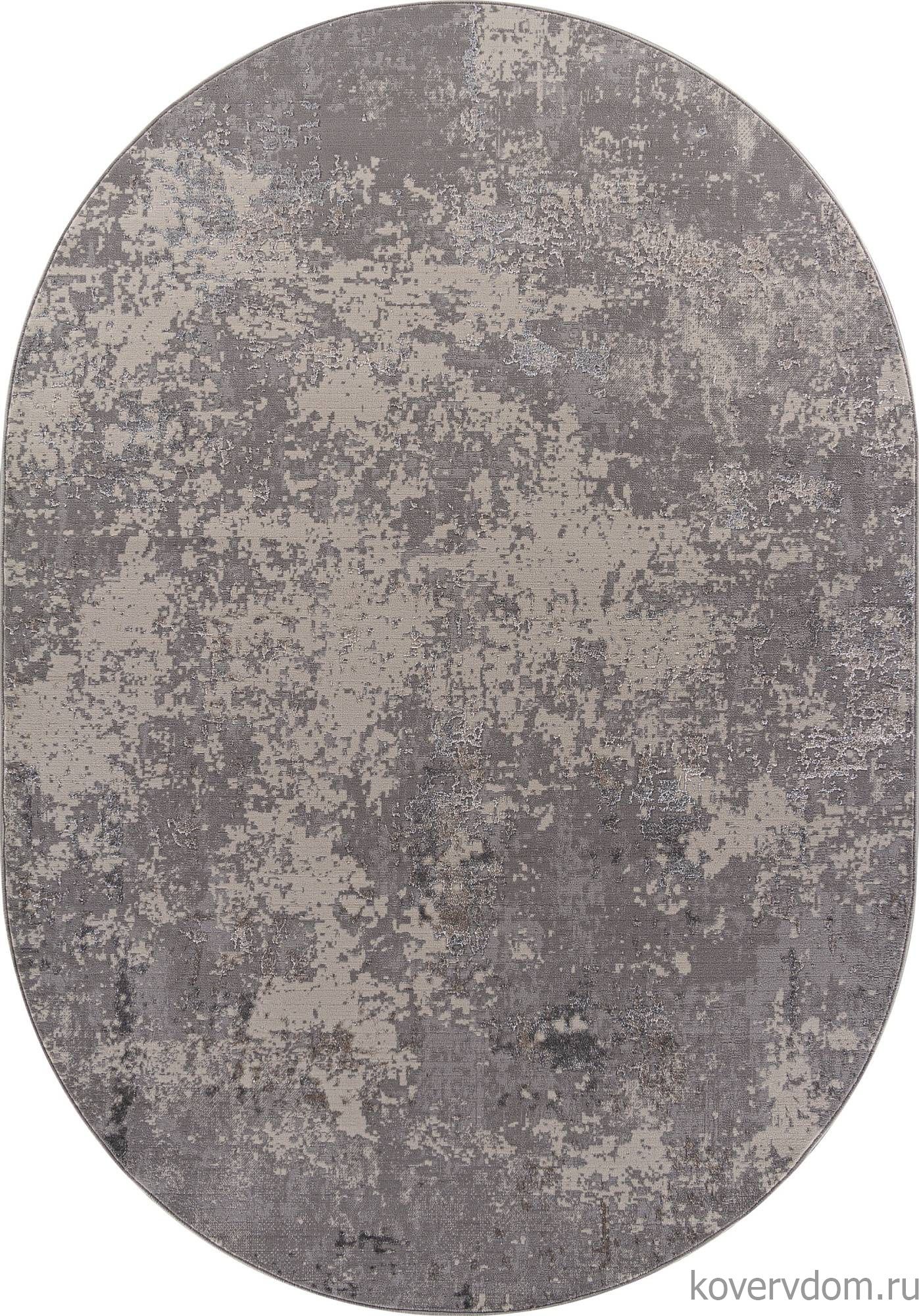 Ковер LIMAN F477 GRAY-BEIGE Овал
