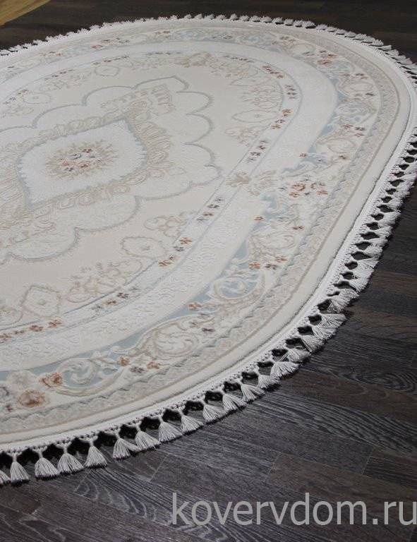 Ковер HUNKAR 07928T BLUE / BLUE Овал Ковер HUNKAR 07928T BLUE / BLUE Овал