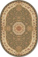 Овальный ковер из Молдовы обычный ворс ATLAS 3550 41366 ОВАЛ