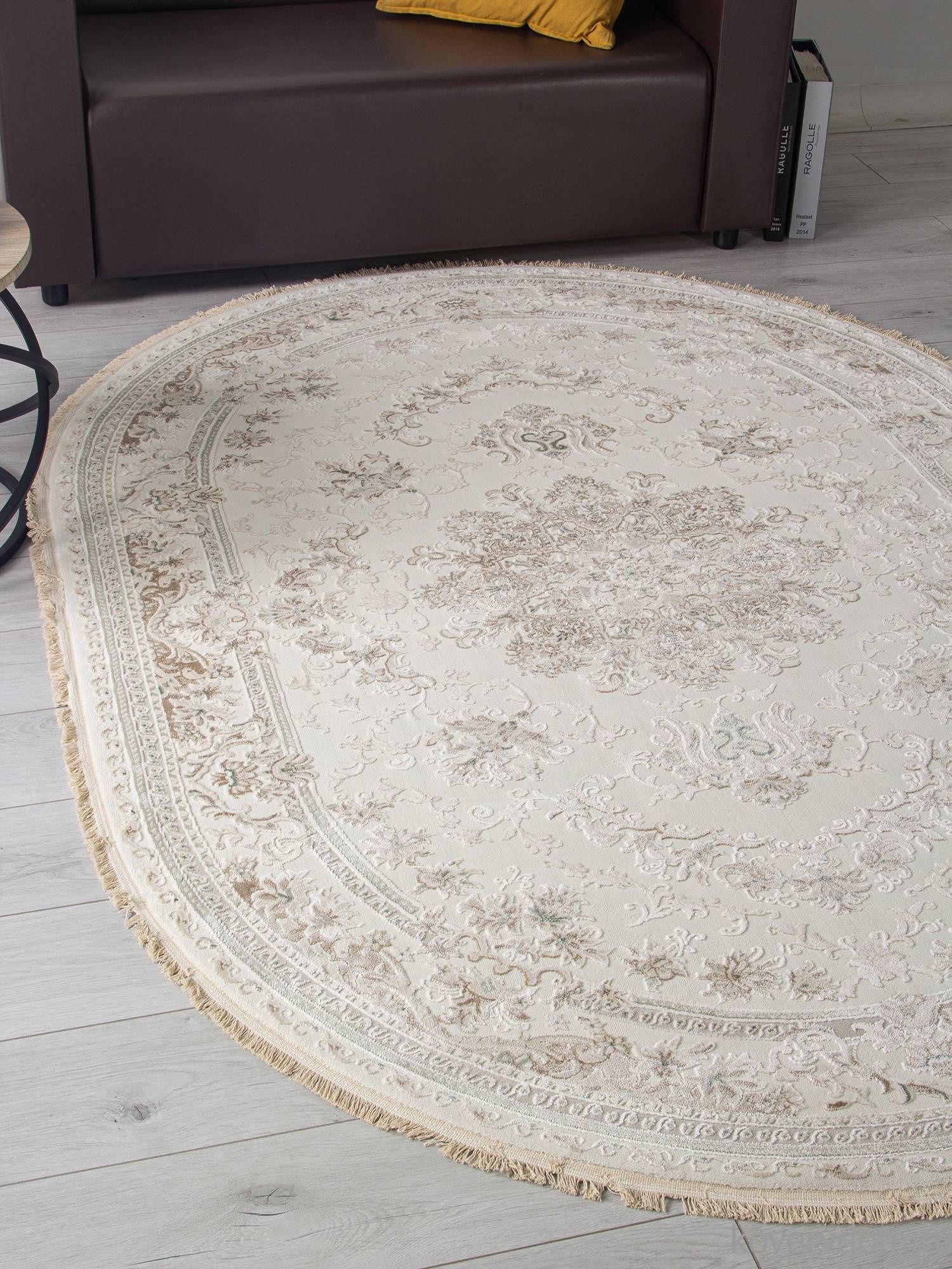 Ковер Jasmine 35760Z CREAM / CREAM Овал